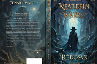 design fantasy and minimal creative kindle book cover design