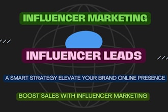 recruit instagram tik tok influencer lead to promote your brand