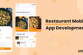 develop marketplace app and website, restaurants website and app, grocery store
