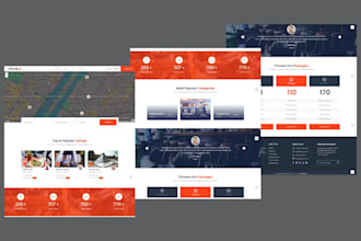 build wordpress geodirectory website, listingpro, directory listing, voxel theme