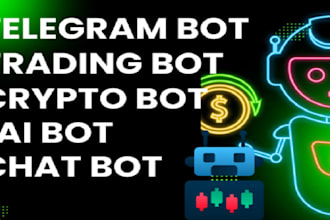 create telegram trading bot, crypto ai bot, copy trading bot, solana volume bot
