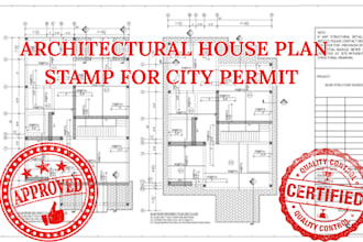 draw stamp architectural engineering drawings for permit approval across the USA