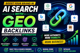 do generative engine optimization GEO for ai search visibility