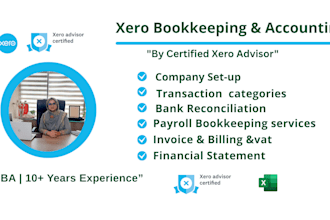 do xero bookkeeping and accounting as a certified expert