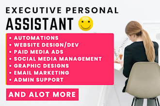 be your creative executive virtual assistant for admin systems content tasks