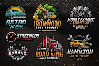 design a professional transport, trucking and logistics logo