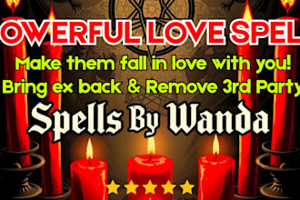 cast a powerful black magic love spell to bring ex back