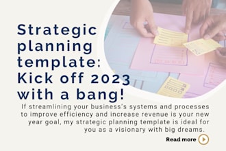 transform your strategic plan into clear, actionable tasks