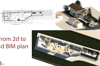 from 2d to 3d bim with project