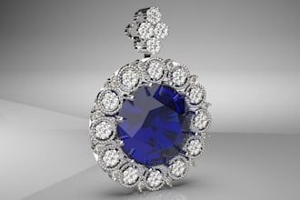 design and repair 3d jewelry models ready for 3d printing