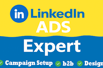 design, set up, and manage your linkedin ads campaign for business growth