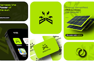 do 3 minimalist business logo design and full brand identity kit