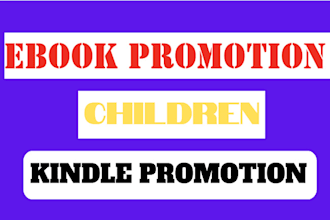 book promotion kdp ads get reader for children book ebook promotion amazon kdp
