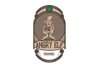 design excellent good looking angry farmer logo