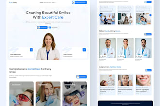 design aesthetic medical, healthcare, doctor, clinic, hospital, dentist website