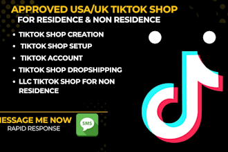 create tiktok shop set up tiktok shop manager tiktok shop tiktok account USA UK