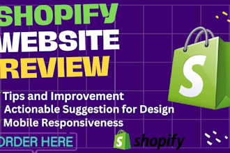 review your website or brand and give feedback for improvement
