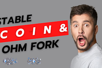 develop stablecoins real estate tokenization platform, ohm defi staking website