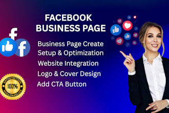 create and professionally set up your facebook business page