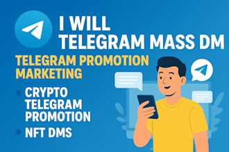 telegram mass dm telegram promotion marketing crypto telegram promotion nft dms