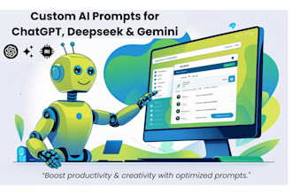 write powerful ai prompts for chatgpt,  gemini  deepseek