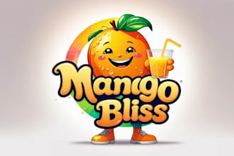 do a unique creative custom mango logo with fast delivery