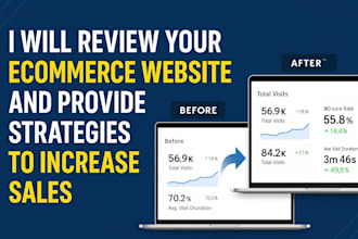 review website and give you strategies steps to boost your ecommerce website