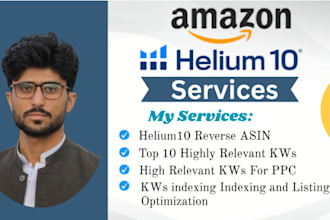 do helium 10 amazon keyword research
