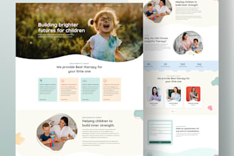 design kindergarten website daycare website preschool website childcare website