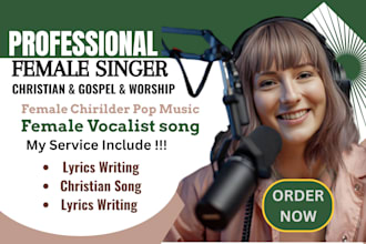 be your gospel song, songwriting, worship, vocalist, female singer