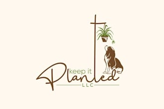design inspirational natural plants animals logo