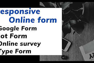 online survey questionnaire, google form, jot form, and online form