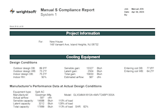 do hvac calculations, duct design and equipment selection by manual j, d, s