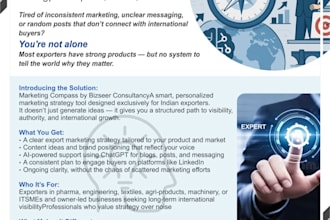 make export strategy with sharp result oriented content