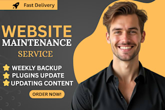 do wordpress website maintenance and wordpress management