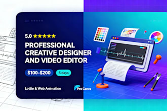 be your professional canva designer for social media post
