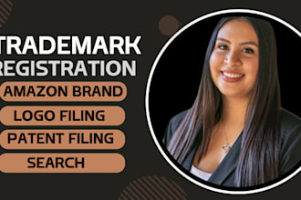 conduct a thorough trademark and patent search, tm filing for US and non US, sou