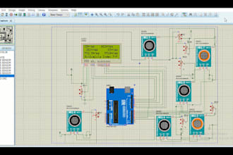 design and simulate circuit in proteus