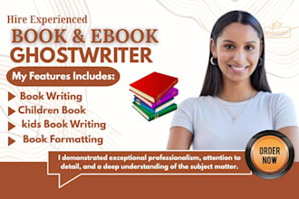 ghostwrite edit kdp ebook writing, children book writer kids book flipbook page