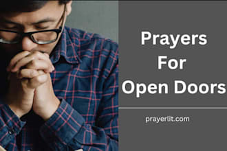 pray a powerful prophetic goodluck blessing to open divine doors