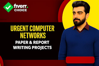 urgent computer networks paper and report writing