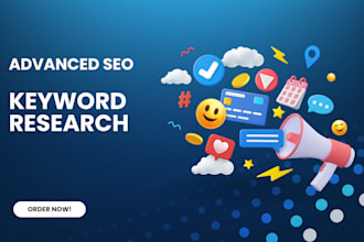 do advanced SEO keyword research and competitor analysis
