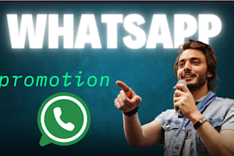 promote your business to 1m active whatsapp users