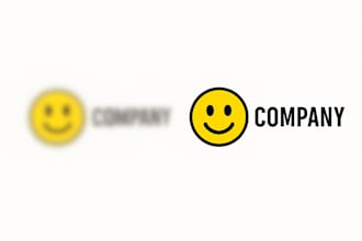 fix and improve your logo resolution to high quality