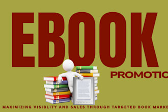 do ebook promotion, run guarantee kindle ads to reach 300k book readers