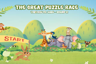 create fun animated math stories with step by step solutions for kids