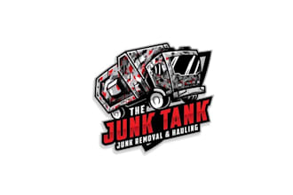 design memorable junk tank business logo