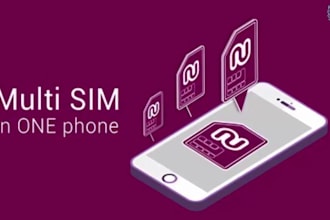 develop an esim app, a mobile app, a virtual phone number app, and an esim