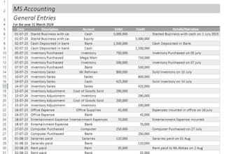 do bookkeeping in excel and create financial reports