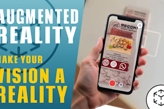 create an interactive ar with 3d models, videos, or photos